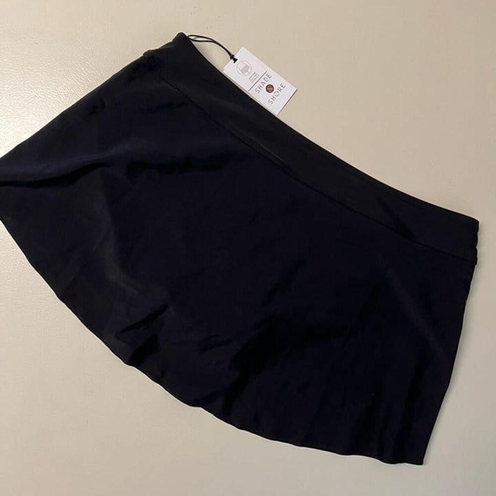 Shade & Shore Women's Elastic Waist Swim Skirtini - Size Large - Picture 3 of 9